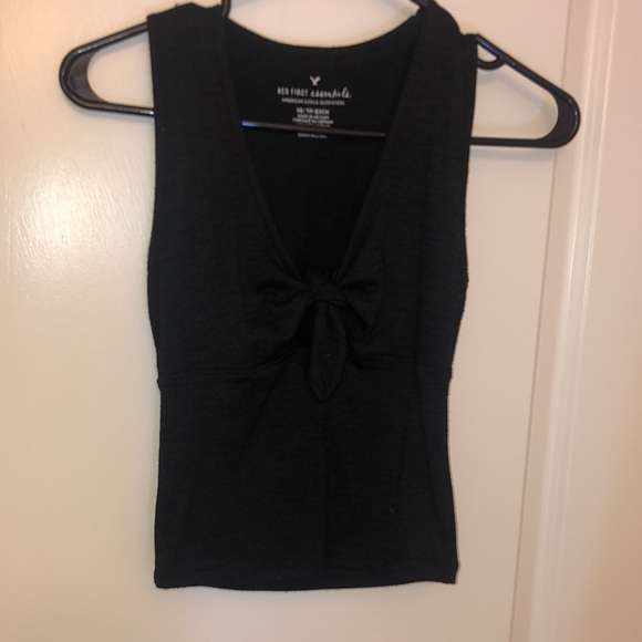 American eagle black bow tie tank top - Picture 4 of 4